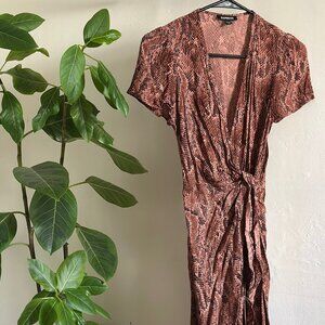 Leopard Print Maxi Dress